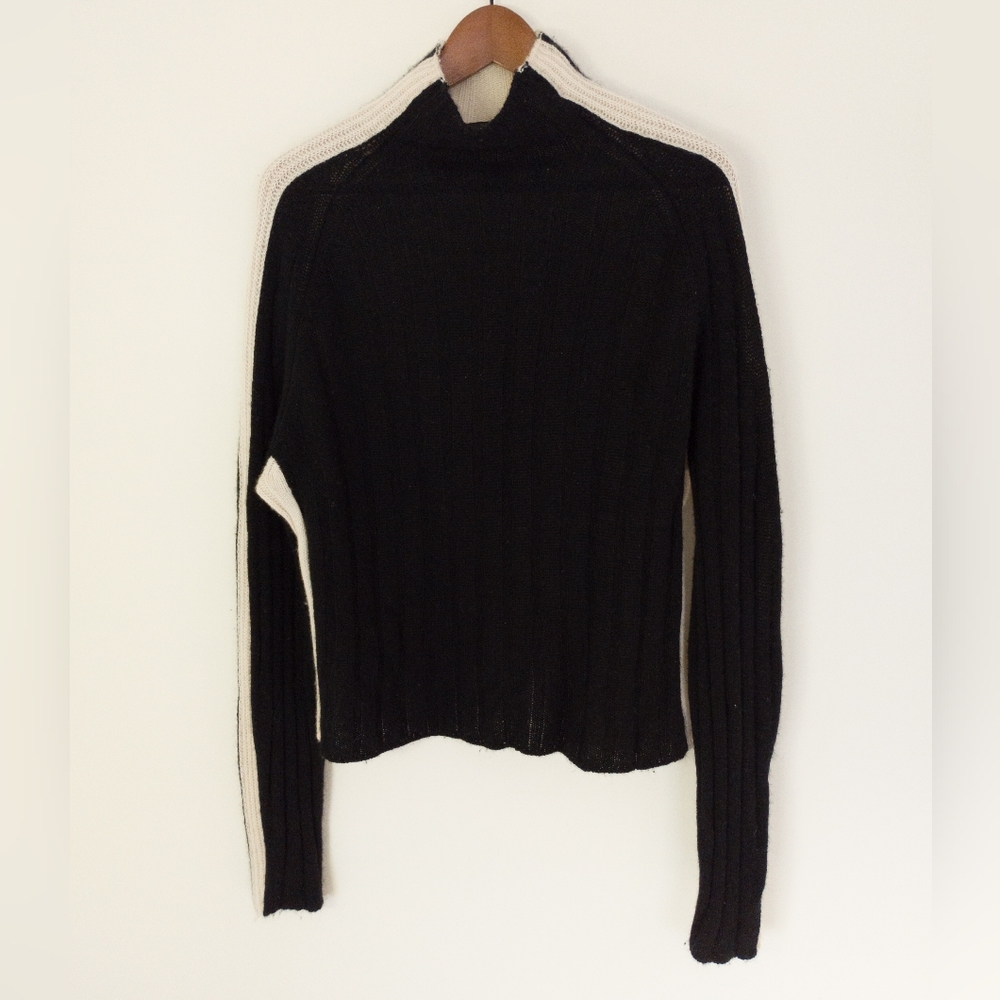 360 Cashmere Jamie Colorblock Sweater Size Medium